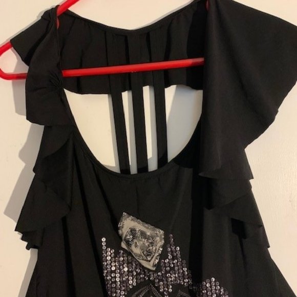 Save the Queen Camisole Black XXL - Picture 8 of 14